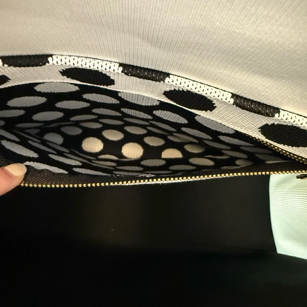 NWT Colorblock Knit Tote Bag - kate spade new york x Target White/Black - Picture 12 of 15